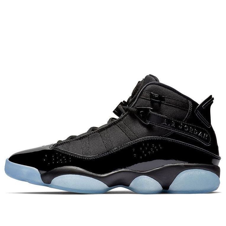 Air Jordan 6 Rings 'Black Ice'  322992-011 Iconic Trainers