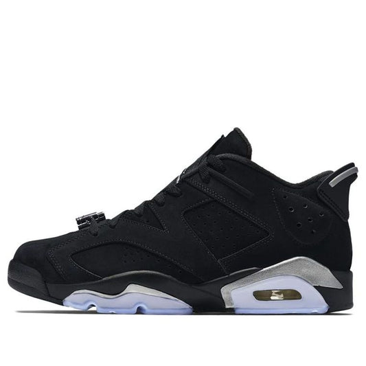 Air Jordan 6 Retro Low 'Chrome'  304401-003 Signature Shoe